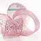 Sparkling Glitter Mesh Wired Ribbon Yards Rose Gold for Christmas Home Decor Bow Gift Wrapping DIY Crafts Wreath